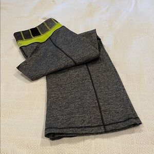 Vintage Lululemon pants, heathered charcoal gray